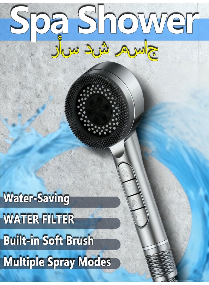 Filtered Shower Head for Hair & Skin Care - Remove Chlorine, Enjoy High Pressure & Save Water! - Image 2