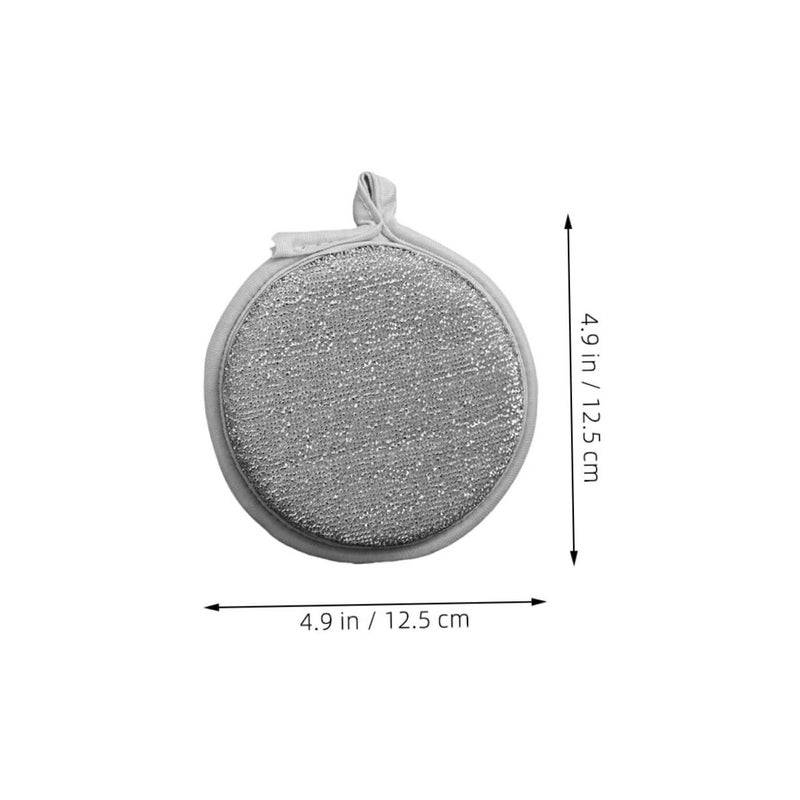 20 Pcs Reusable Kitchen Sponge Scrubber Pads Non Stick Nylon Dishwashing Sponges - Image 3