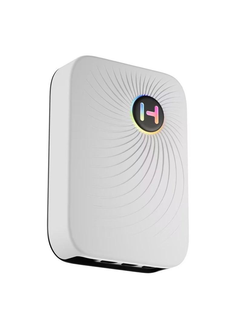 HYTE THICC FP12 Digital Processor Cooling, 32mm THICC, Fiberglass Reinforced Liquid Crystal Polymer, Dynamically Adjustable 0 - 3,000 RPM Fan Speed, Zero RPM Fan Mode, Nexus Link Secondary Node, 105.8 CFM Air Flow, 8.14 mm-H2O Static Pressure, Thermal + Positioning, Nexus | FAN-HYTE-FP12-BW-3NP  - Image 2