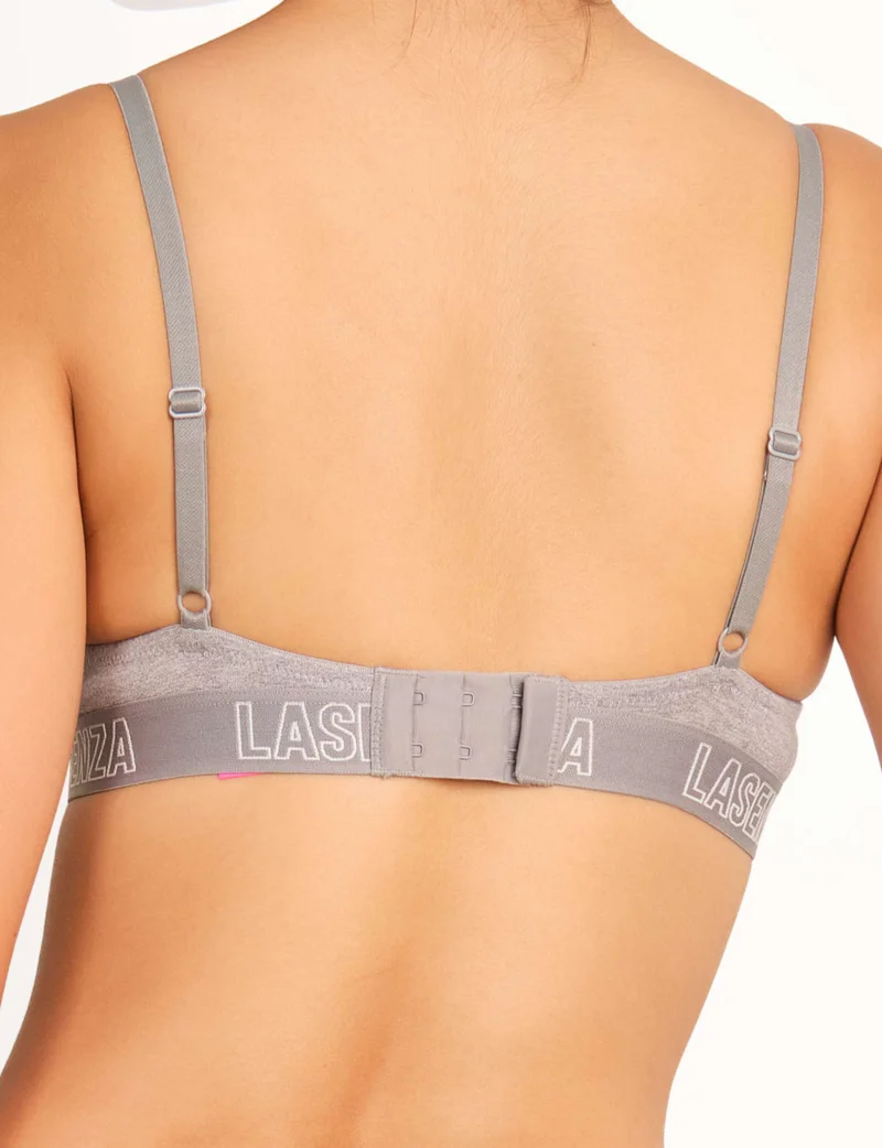 لا سينزا La Senza Trendy Pushup Plunge Bra with logo