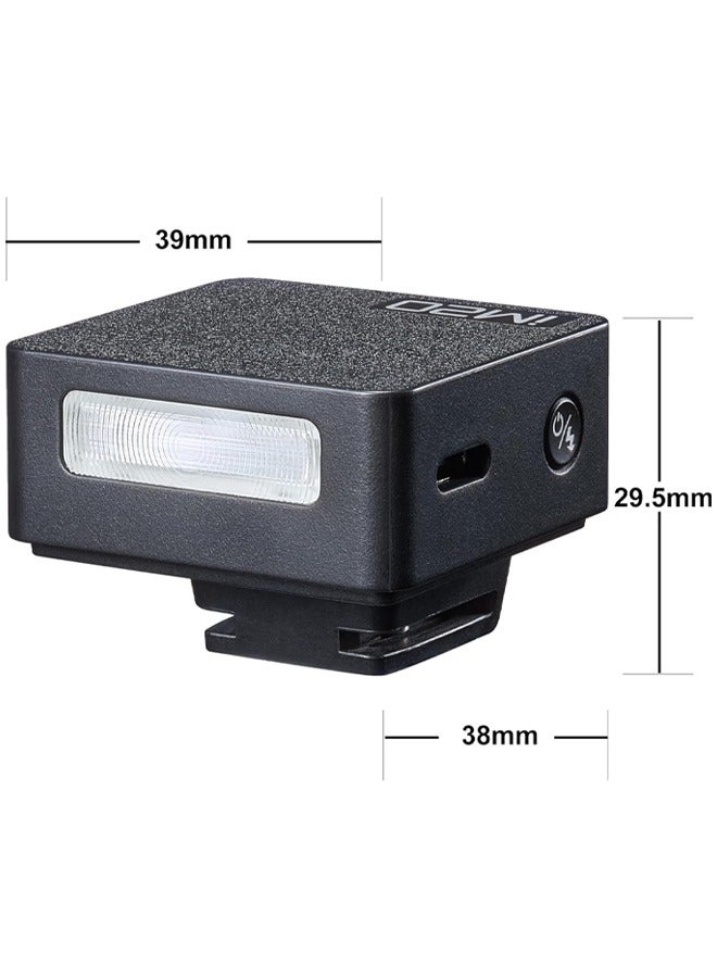 Godox Godox iM20 Camera Flash, USB C Charging Built-in Battery with 5 Levels Flash Power for Canon/Sony/Fuji/Nikon/Panasonic/Olympus, for Cameras with Single-Contact Hotshoe - Image 2