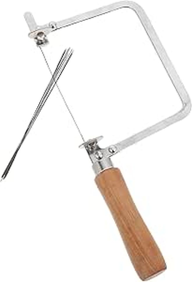 U Shaped Saw Frame 12pc Metal Cutting Jewelry Saw Ergonomics Handle - Image 1