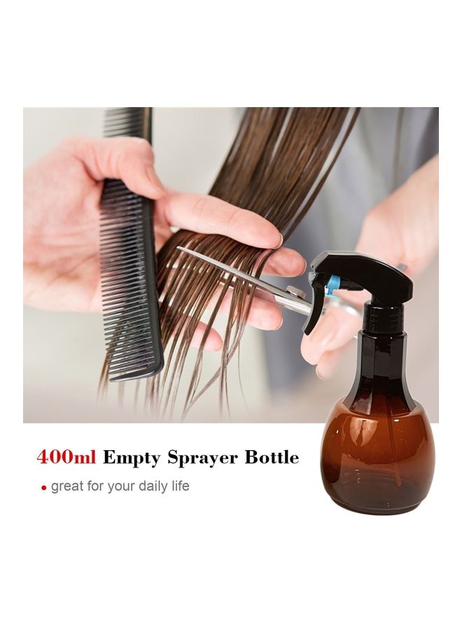 NIBEMINENT 400ml Empty Hair Spray Bottle Brown 19x8x8cm - Image 2
