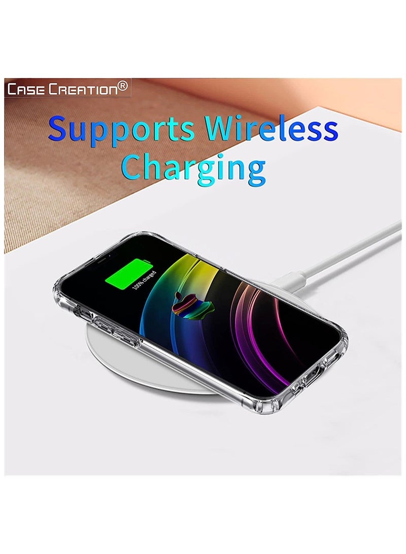 فواتير جراب iPhone 14 نحيف للغاية، مصنوع من مادة TPU الناعمة مع ممتص للصدمات في 4 زوايا، حماية ضد الصدمات ومضاد للخدش ومضاد للسقوط، غطاء iPhone 14 الخلوي الشفاف، متوافق مع iPhone 14 - Image 4