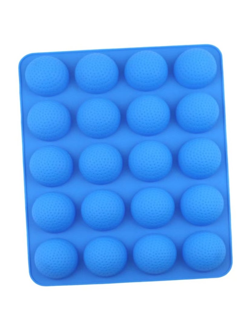 قوالب سيليكون للكرة الجلف 3D، قالب الشوكولاتة الساخنة المستدير، قالب كعكة البوب السكر، قالب الثلج الصغير، أدوات تزيين الخبز، قمع الكعك، أدوات المطبخ - Image 3