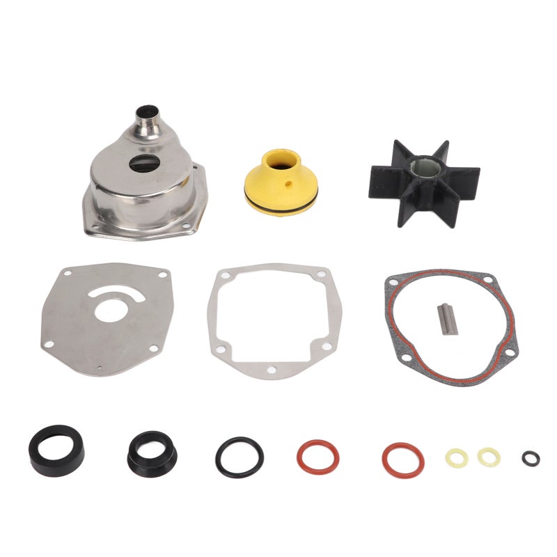 Mercruiser Alpha One Gen II Water Pump Impeller Repair Kit 817275Q05 Replacement - High Flow Rate Neoprene Rubber Impeller for 1991-2021 SternDrive Engine Cooling Flow - Image 5