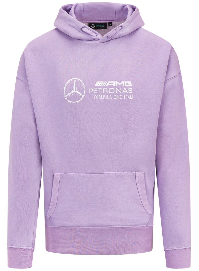 AMG Petronas Formula 1 Team Mercedes-AMG F1 Retro Hoodie - Image 1