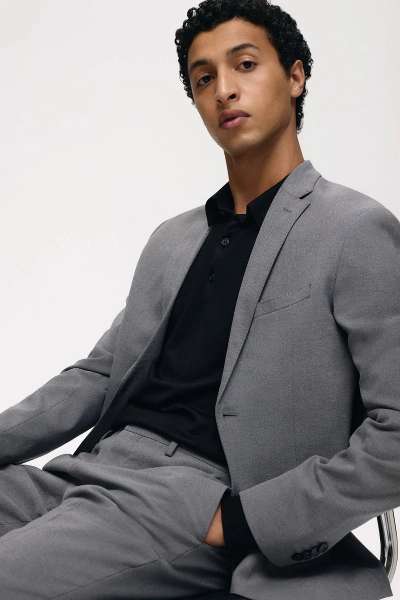 H&M Slim Fit Single-breasted jacket