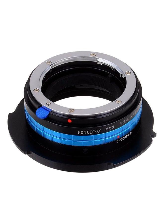 Fotodiox Pro Lens Mount Adapter, Nikon G/DX Mount Lens to Sony FZ Mount Camera Adapter - fits Sony PMW-F3, F5, F55 Digital Cinema Camcorders and has Built-in Lens Aperture Control for Nikon Lenses