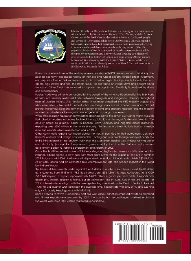 Liberia Diplomatic Handbook Volume 1 Strategic Information and Developments  - Image 2