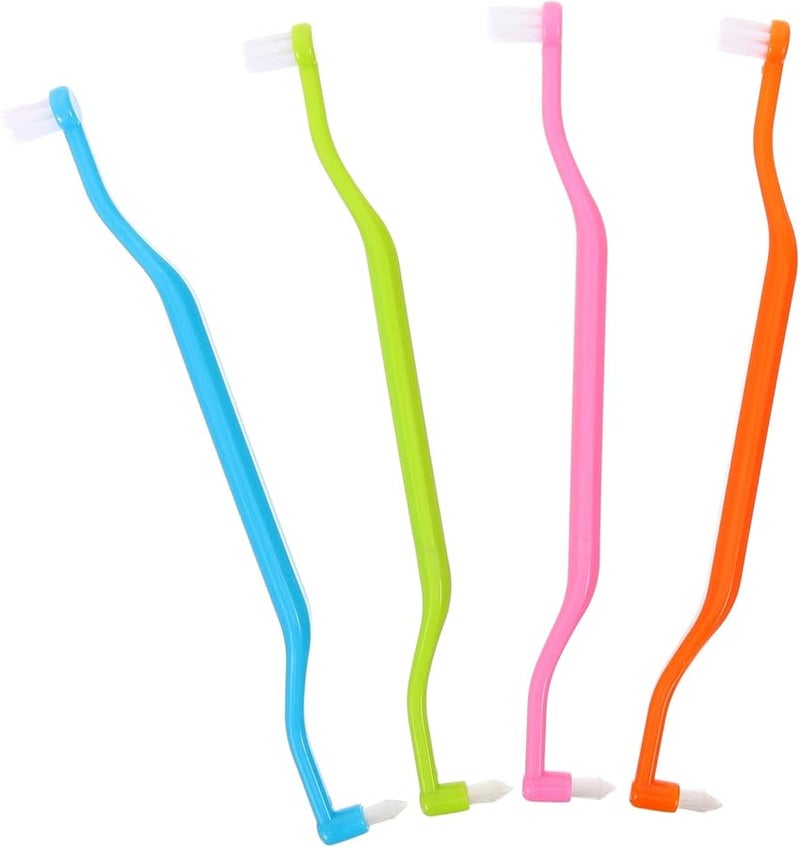 5 Pack 20 Pcs Manual Interdental Brush Compact Toothbrush For Teeth Cleaning - Image 5