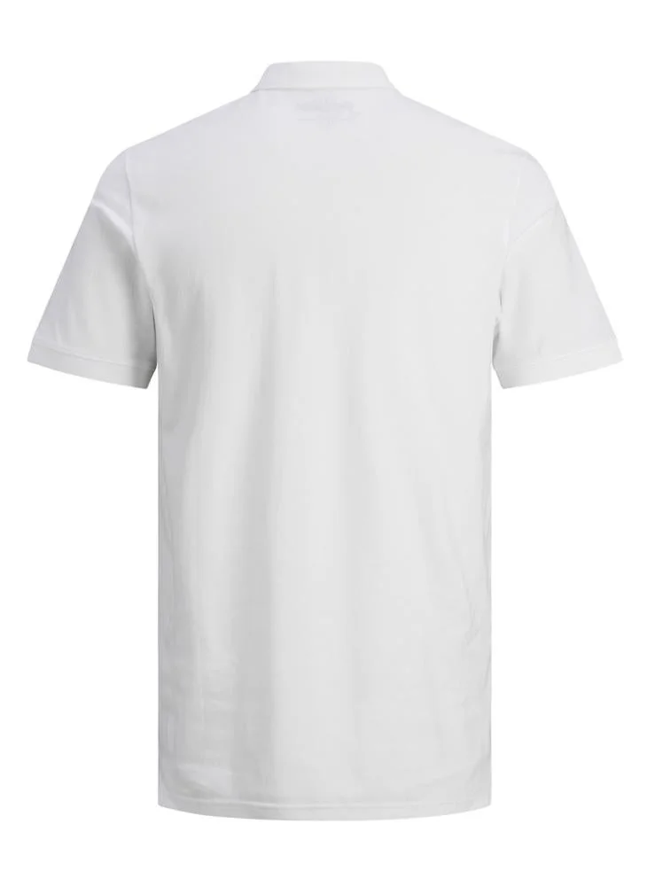 JACK & JONES  Solid Regular Fit Polo for Men | Best Price UAE