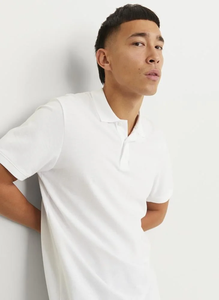 Solid Regular Fit Polo