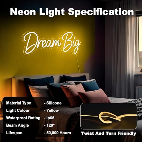 Forus 5 Meter LED Neon Strip Light Yellow – Waterproof Flexible Cuttable Rope Light for Wall Decor, Outdoor Lighting, Diwali Lights, Festival Decoration, Room & Shop Signage – 6 Month Warranty - Image 4