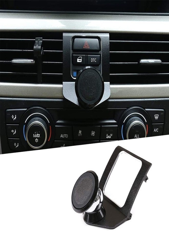 LLKUANG حامل هاتف محمول دوار 360 درجة LLKUANG لتركيب الهاتف المحمول لسيارة BMW 3 Series E90 E91 E92 E93 2005-2010 2011 2012 (سبائك الألمنيوم) - Image 1