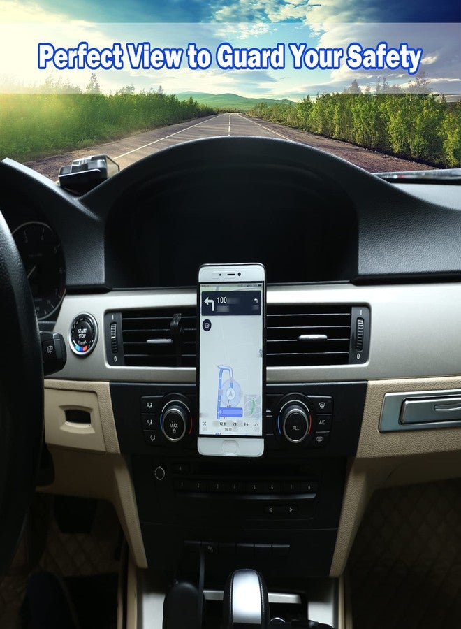 LLKUANG حامل هاتف محمول دوار 360 درجة LLKUANG لتركيب الهاتف المحمول لسيارة BMW 3 Series E90 E91 E92 E93 2005-2010 2011 2012 (سبائك الألمنيوم) - Image 3
