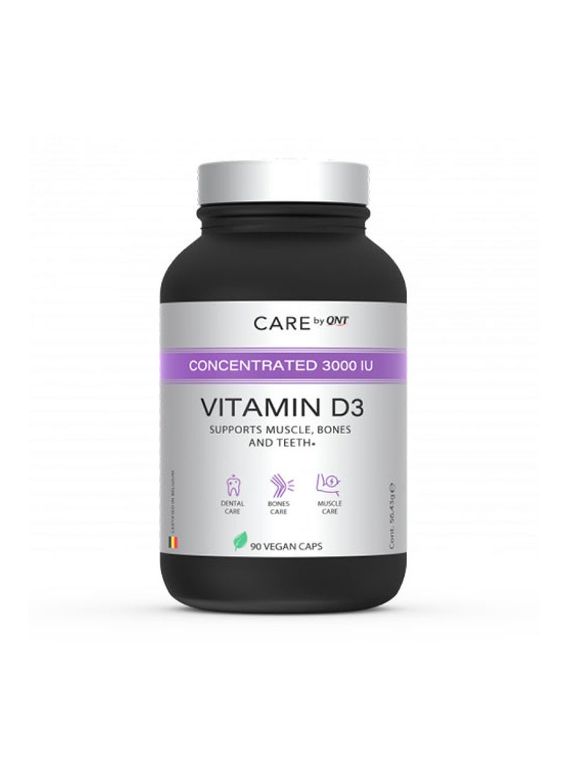 QNT Vitamin D3 90 Capsules