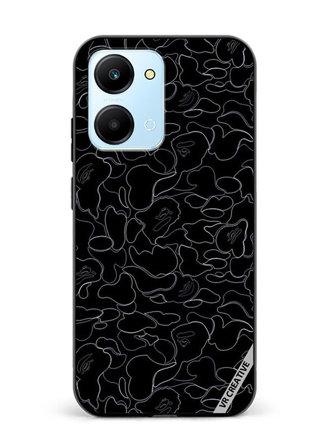 VR CREATIVE Protective Case Cover For Honor Play7T Layer Design Multicolour - Image 1