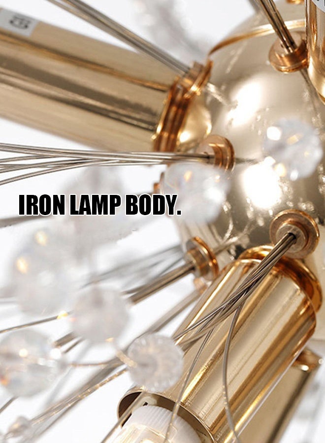 أضواء بسيطة وحديثة ذات 8 رؤوس متدلية للسقف، ثلاثية الألوان، أضواء غرفة النوم الرئيسية، أضواء غرفة المعيشة، أضواء الرواق، أضواء المطبخ، أضواء الغرفة ذات الواجهة الشمالية، مصابيح على الطراز الأوروبي - Image 5