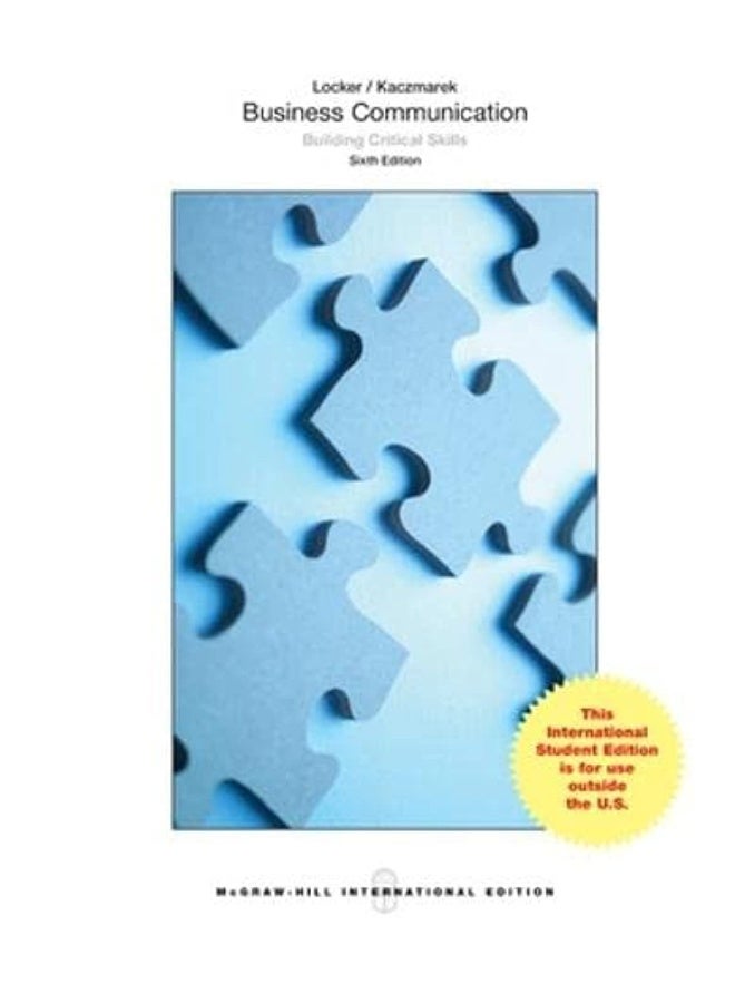 McGraw-Hill Education Business Communication: Building Critical Skills