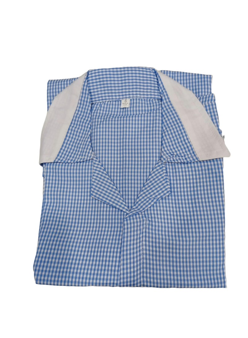 Rannah's Uniform Women's Housekeeper Uniform, Short Sleeve, Light Fabric, Summer, Checkers Pattern - Image 4