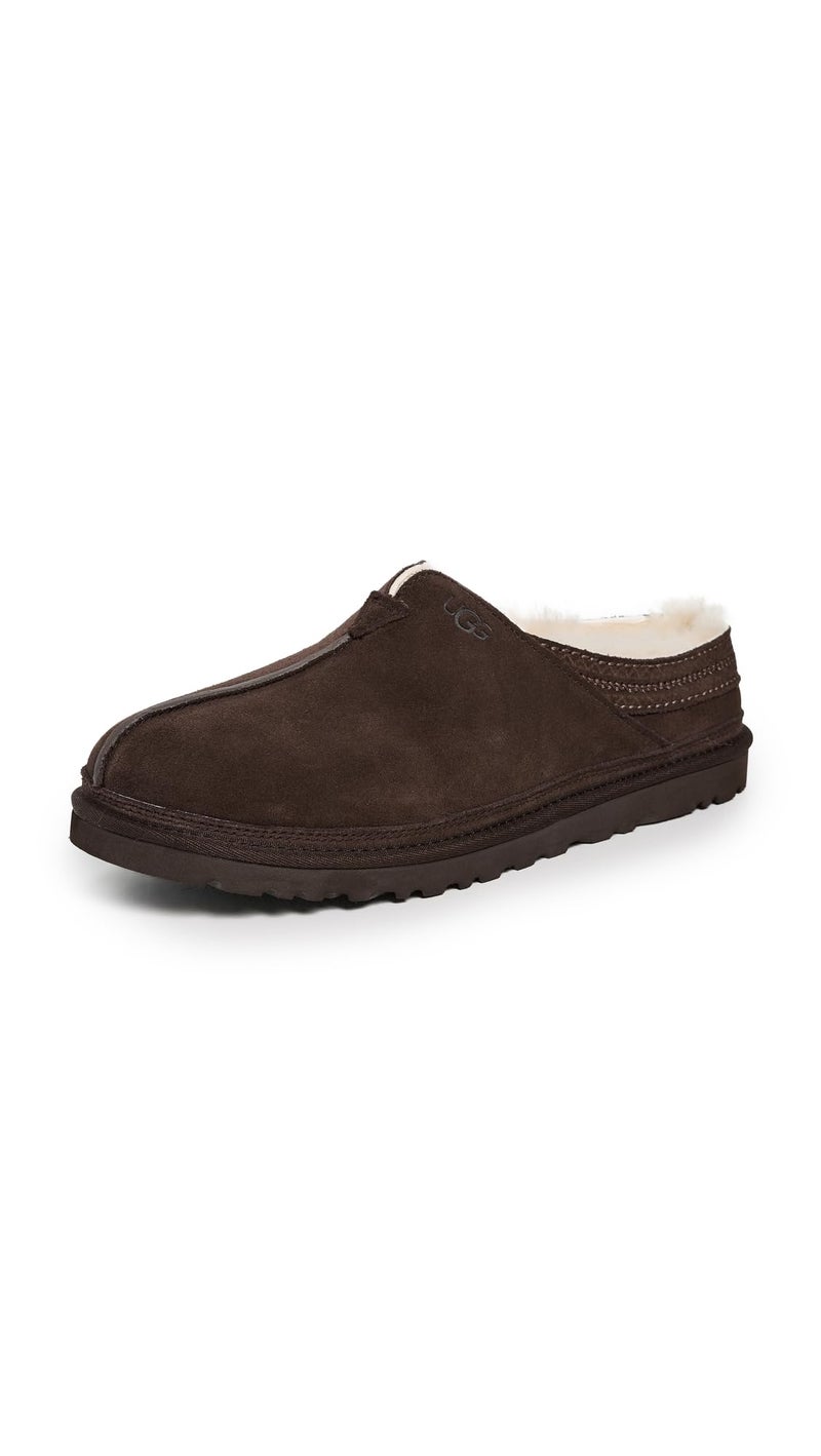 UGG Men's Neuman Slipper, Dusted Cocoa/Natural, 9 - Image 1