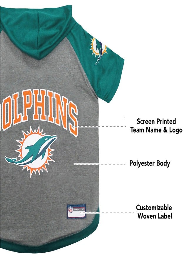 Pets First Miami Dolphins Hoodie Tee Shirt - Image 5