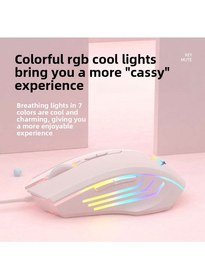 Dragon Electric Competition RoP World Applicable To Mechanical Revolution X No 16 Aurora 17 Wired Mouse Laptop-Color:Wired Ultimate Edition-rgb Lighting Effects-classic Blue Custom Macro Programming - Image 2