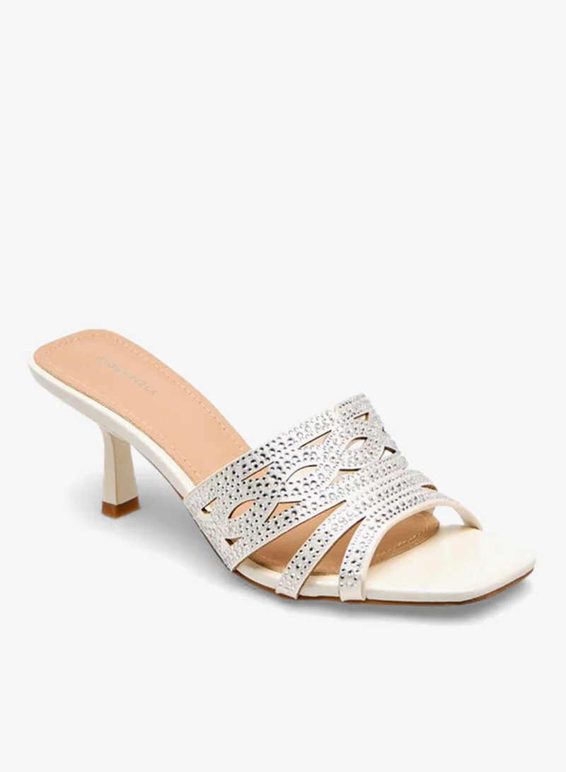 Flora Bella By Shoexpress IVORY Women Stiletto Heel Sandals Ramadan Collections for Women | Best Price UAE