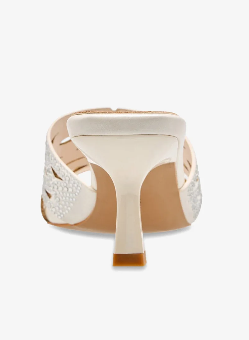 Flora Bella By Shoexpress IVORY Women Stiletto Heel Sandals Ramadan Collections for Women | Best Price UAE