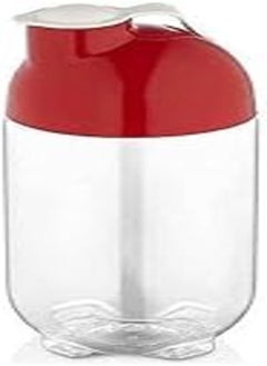 Generic Multipurpose Storage Container, 1 Litre, With Dispenser Spout, For Rice Flour Cereal and Snacks - Multicolor 