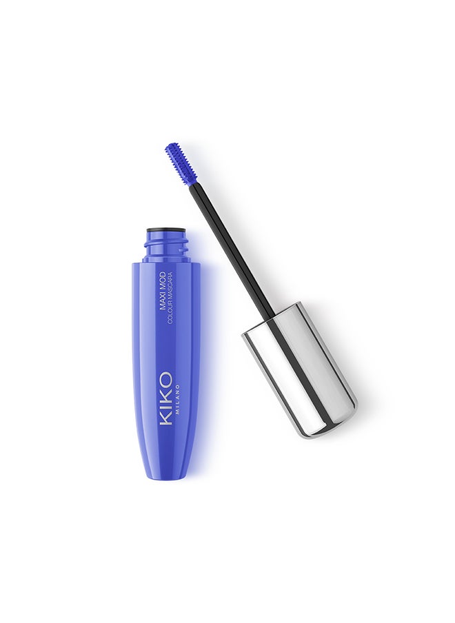 KIKO MILANO - Maxi Mod Colors Mascara  01 Electric Blue - Image 1