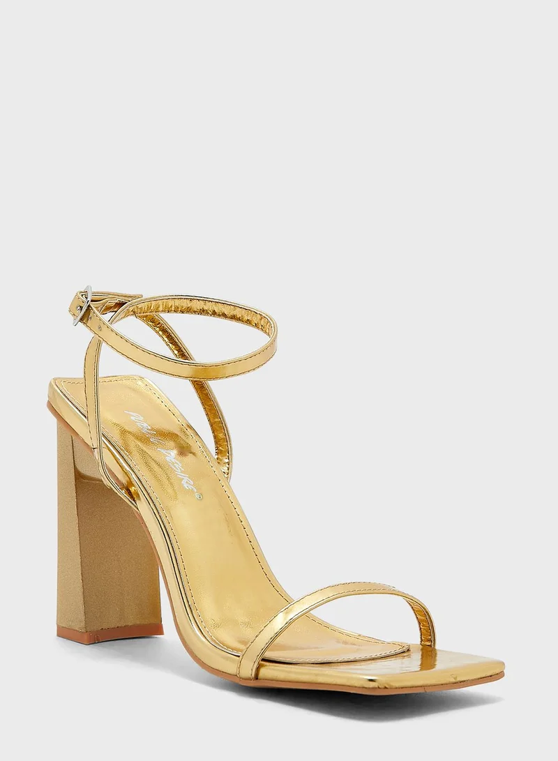 PUBLIC DESIRE Charlotte Wf High Heel Sandals