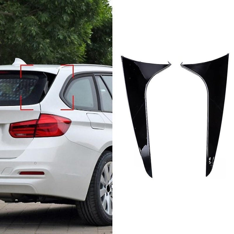 Rear Spoiler: Bright Black Finish Lightweight Plastic - Quick Easy Installation Stylish Design for BMW 3 Series F31 Touring Wagon 2012-2018 Vehicle Upgrade - Image 5