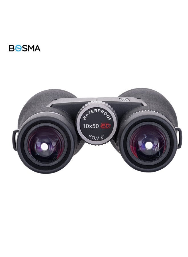Bosma Hummingbird 10x50ed Binoculars High-definition High-power Adult Low-light Night Vision Portable Waterproof Wide-angle Micro-flat Field - Image 4