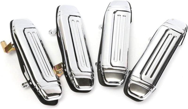 Yurefax Chrome Door Handle Covers for Mitsubishi Pajero - Image 1
