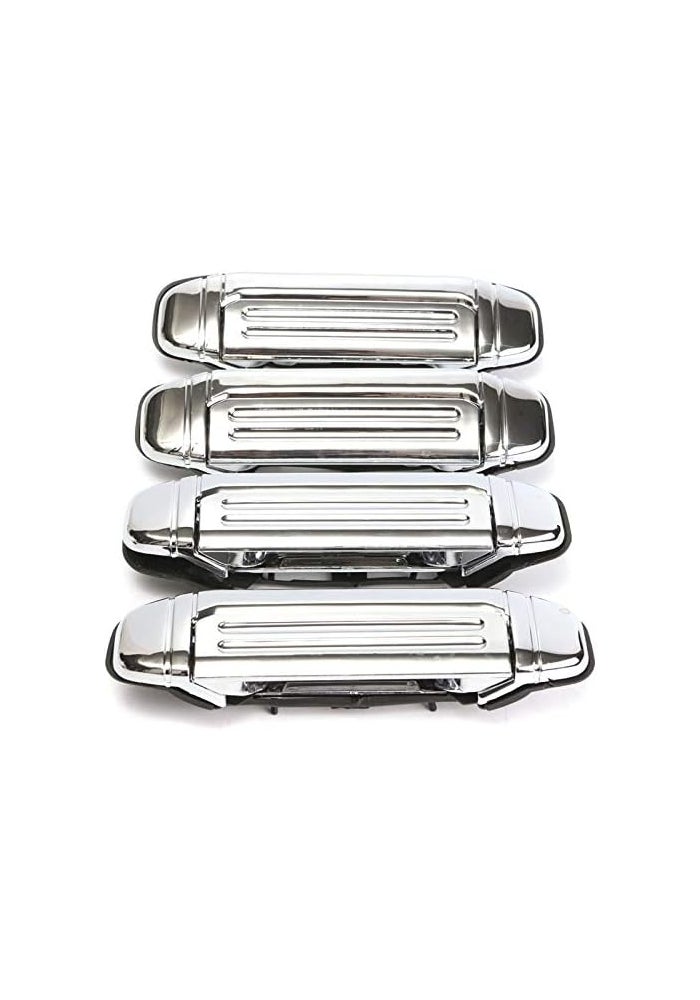 Yurefax Chrome Door Handle Covers for Mitsubishi Pajero - Image 5