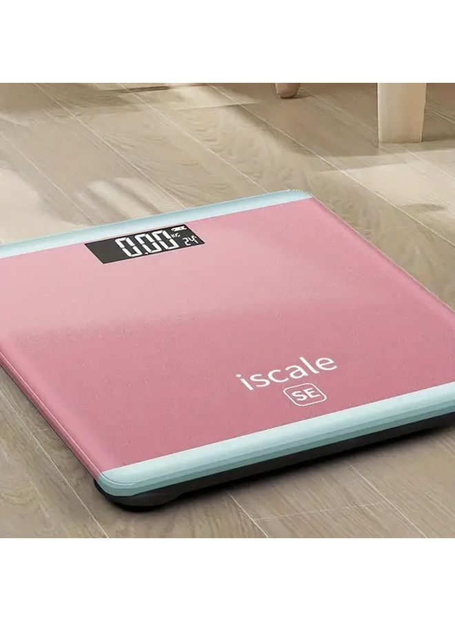 Pink Red Digital Bathroom Scale 180kg Capacity High Precision LCD Display Portable - Image 4