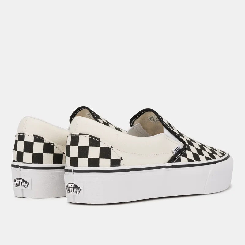VANS Black Classic Slip-On Platform Unisex Shoe for Women | Best Price UAE