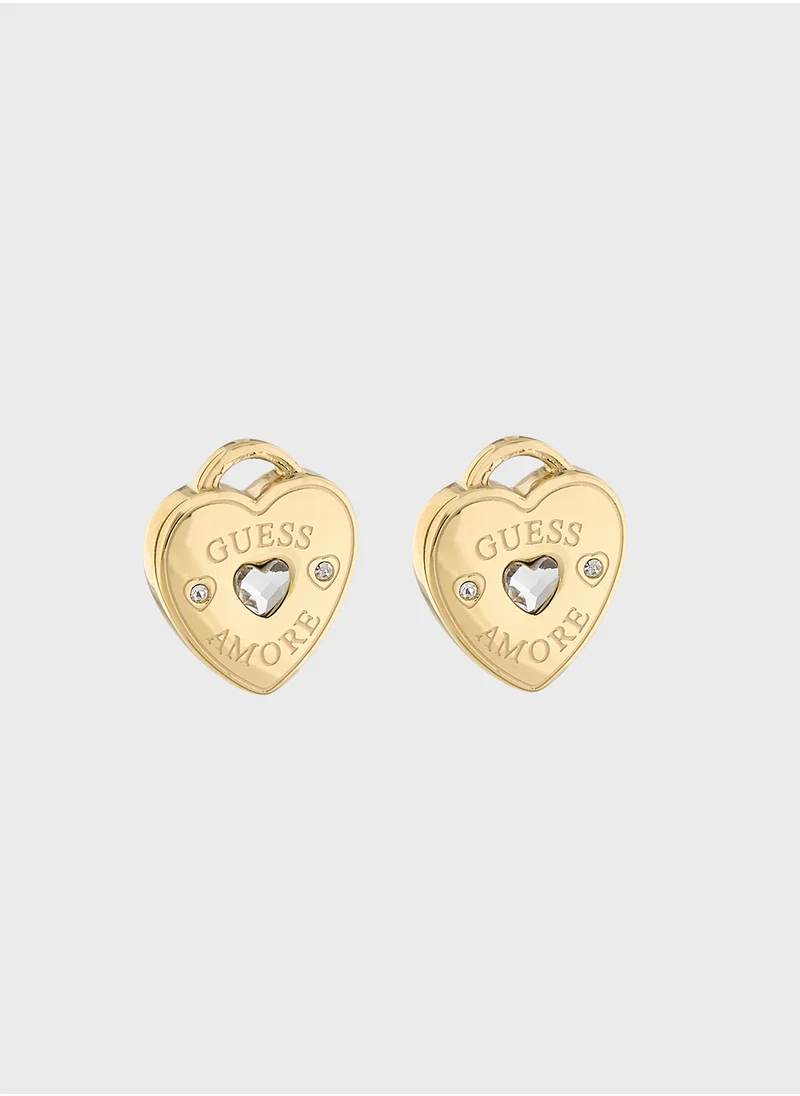 جس Jube05058Jwygt/U 14Mm Heart Studs