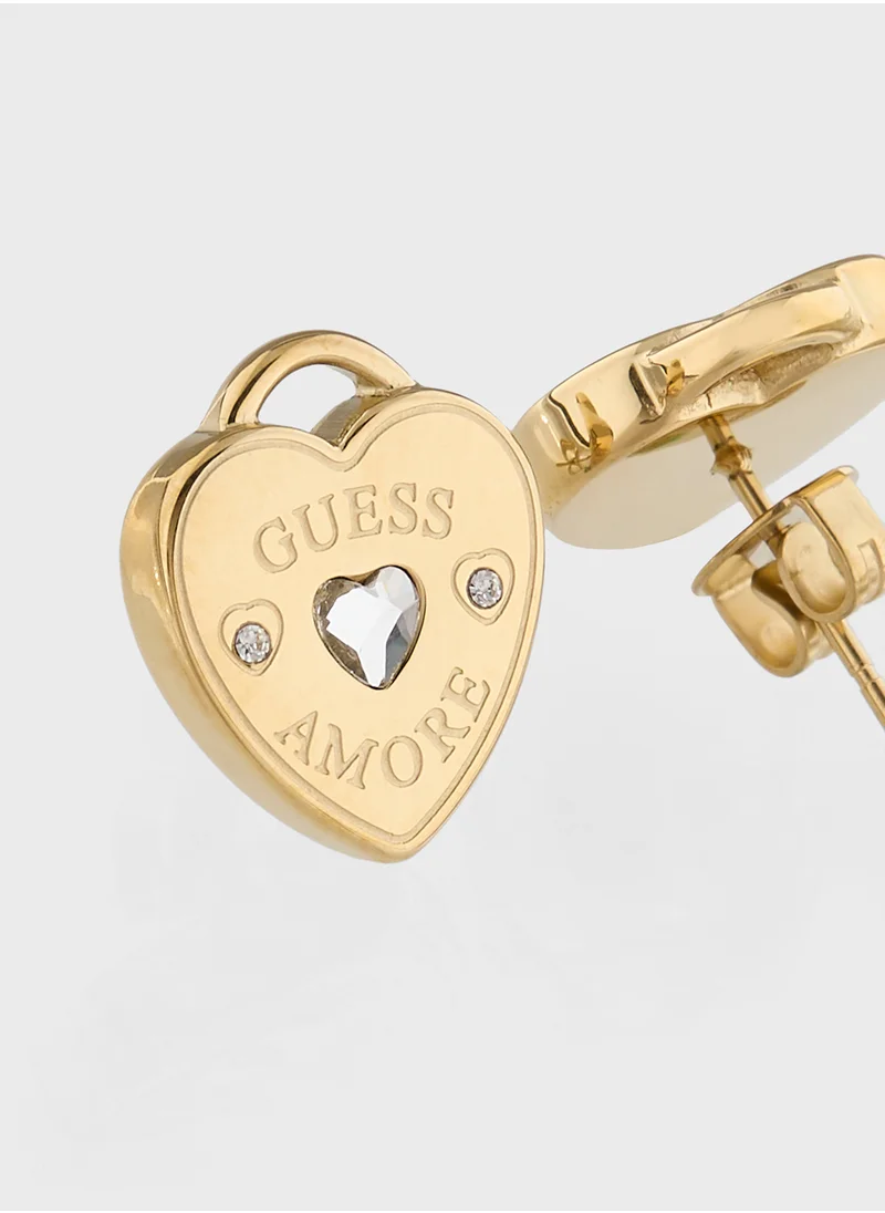 جس Jube05058Jwygt/U 14Mm Heart Studs