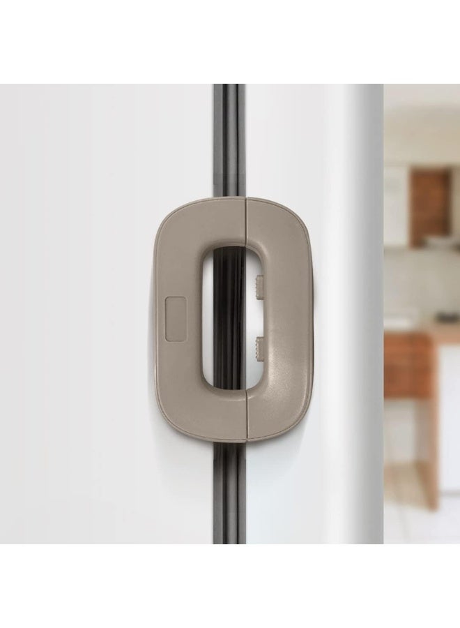 قفل أمان لباب الفريزر والأدراج – حماية للأطفال – تصميم متعدد الألوان - Image 1