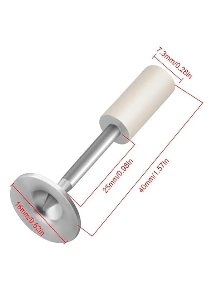 PROMASS Manual Steel Nails Gun Rivet Tool Round Nails, Portable Nail Shooting Machine Nail Wall Fastening Tool, for Mini Steel Nail Gun Manual Rivet Gun Diameter 7.3mm Wall Fastener Fire Nails (100Pcs)  - Image 3