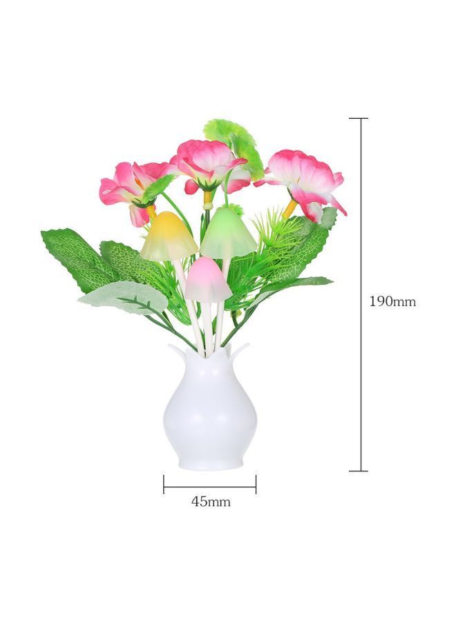 NIBEMINENT LED Flower Vase Potted Design Night Light  - Image 3