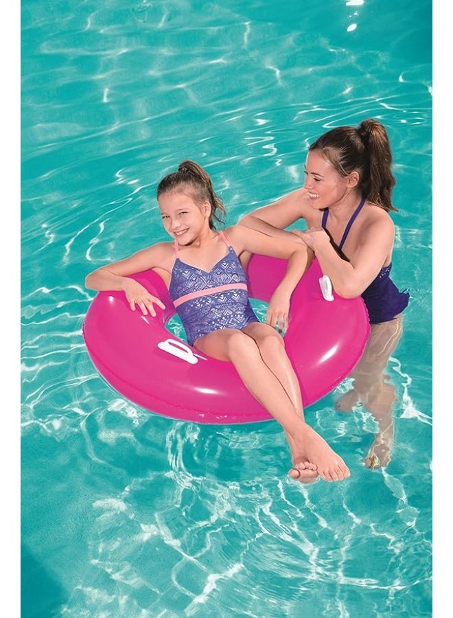 بست واي بيست واي 36084 – عوامة سباحة قابلة للنفخ بمقابض، ألوان متعددة، مقاس 91 سم - Image 2