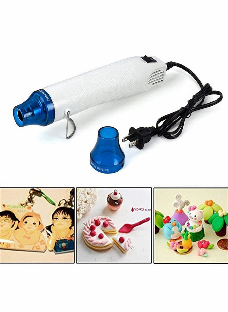 KASTWAVE Mini Hot Air Gun, Portable Heat Shrink Gun for Embossing Wrapping Paint Drying Crafts Electronics DIY - Image 5