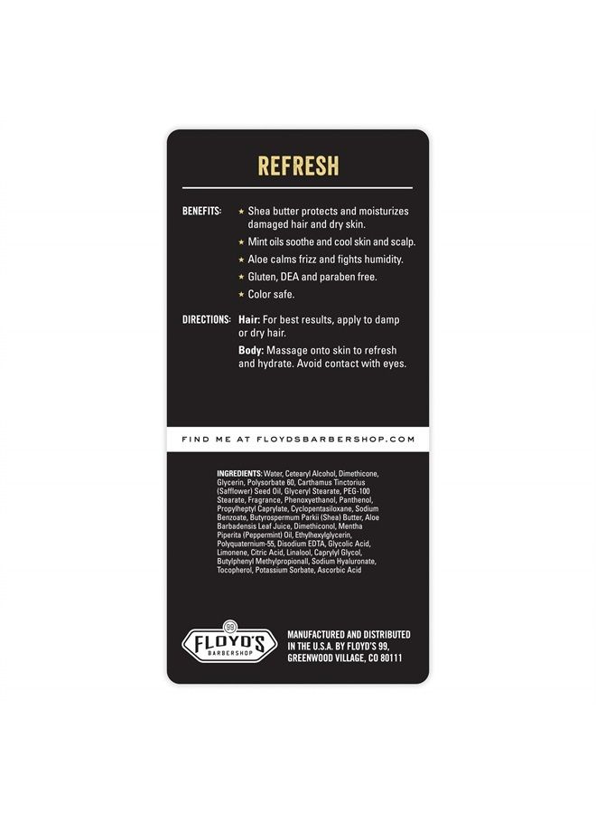 Refresh Hair and Body Conditioner - Moisturizing - Soothing - Calming - 33 oz.
