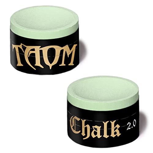 Taom Billiard Snooker Pool Cue Premium Chalk 2.0 Green - Image 4