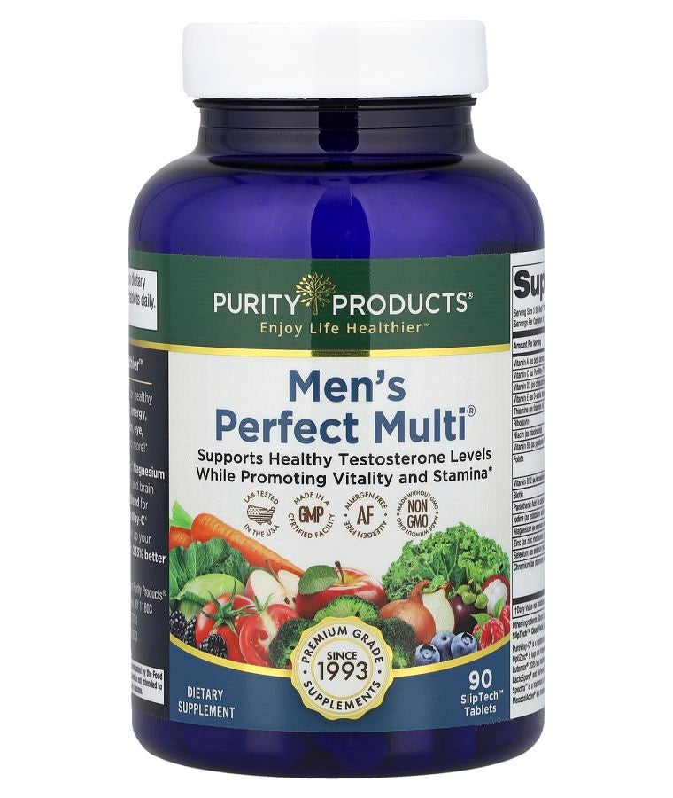Purity Products Men's Perfect Multi® 90 SlipTech™ Tablets