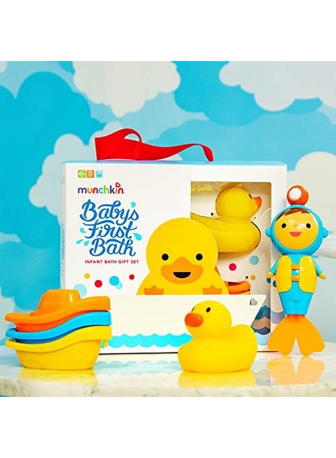 Munchkin Baby'S First Bath Bath Toy Set Includes Gift Box For Baby Registries And Gifting - Image 2